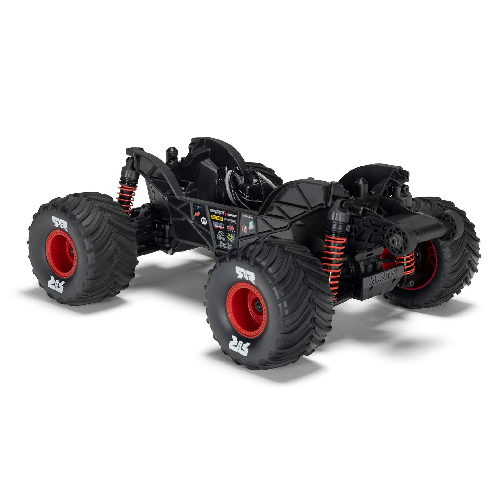 ARRMA 1/16 GORGON GROM 4X4 RTR Brushed Monster Truck, Red