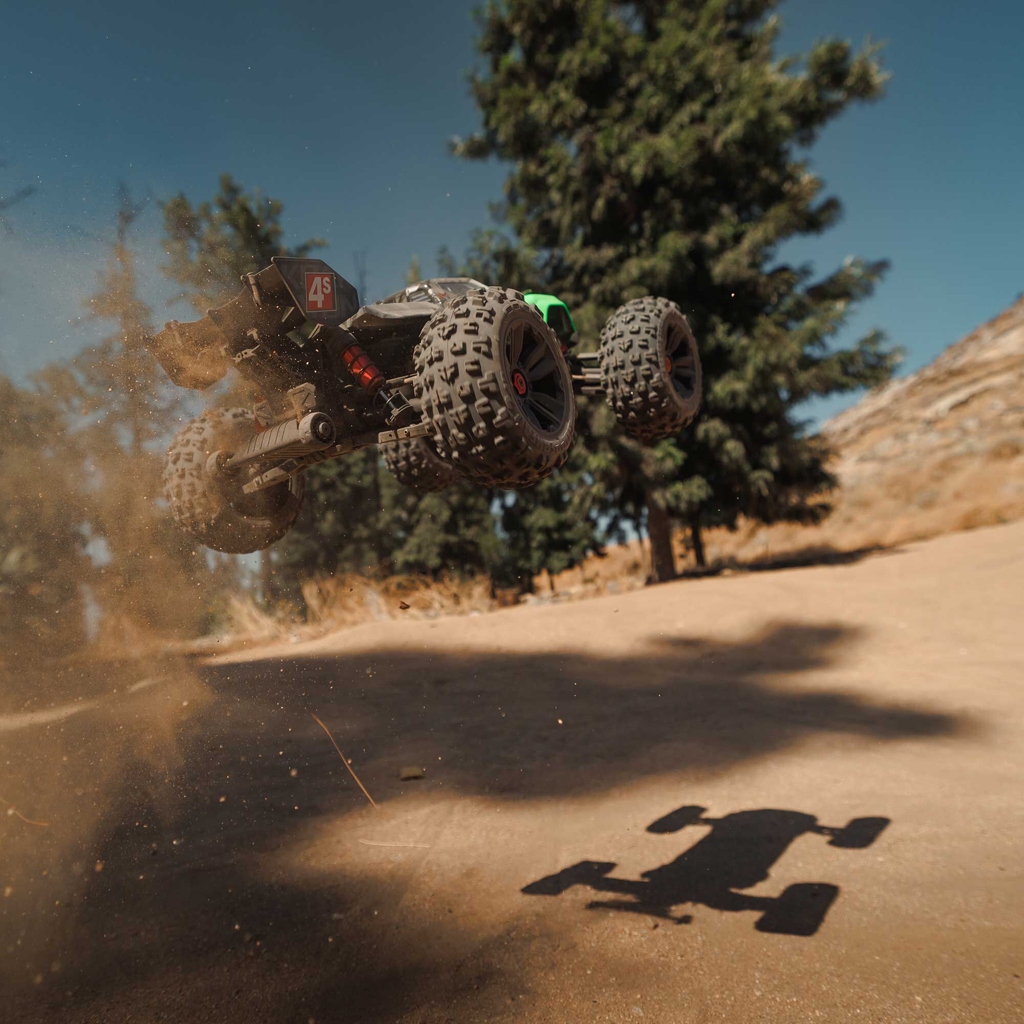 ARRMA Kraton 4X4 4S Brushless 1/10TH 4WD Speed Monster truck Green