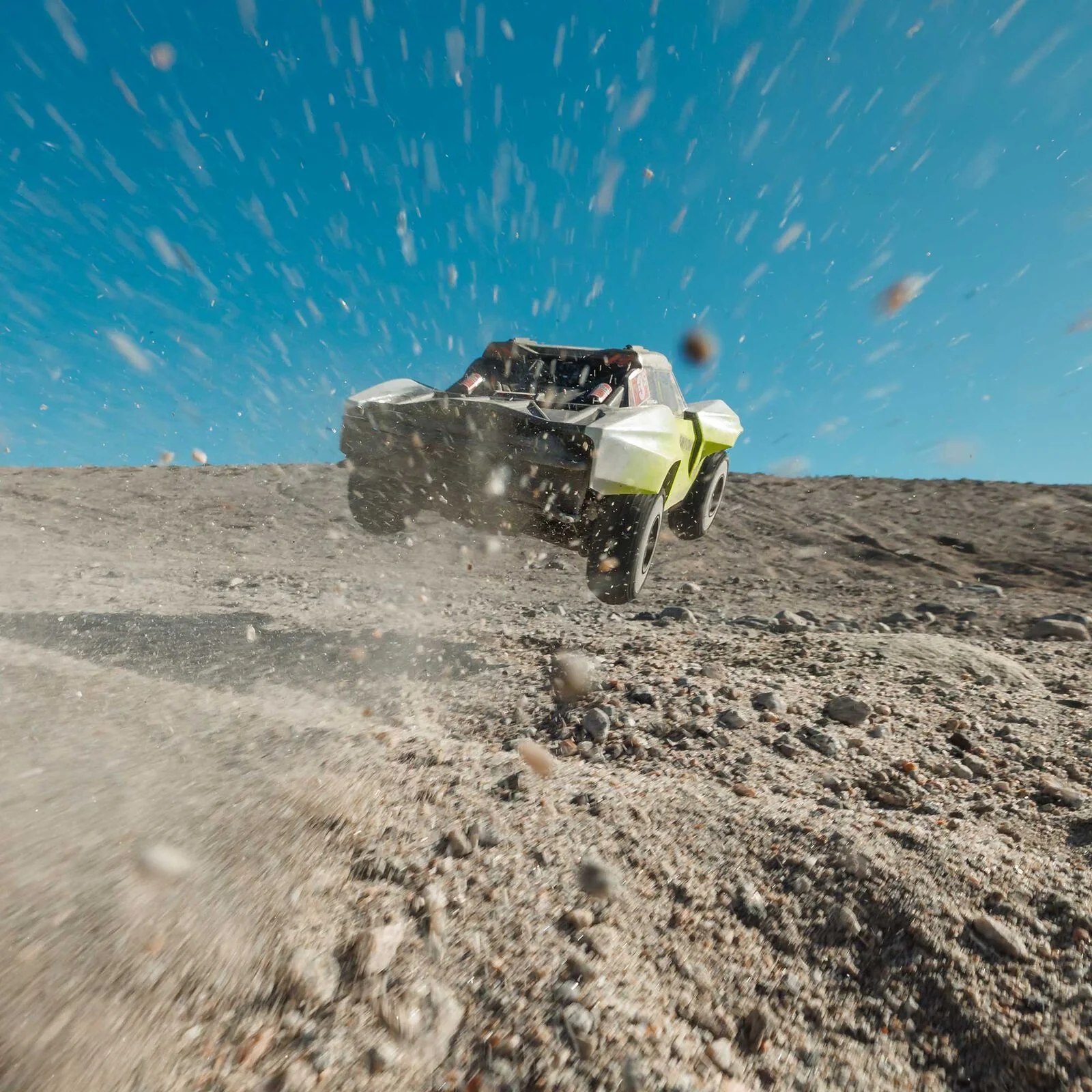 ARRMA 1/10 SENTON 223S BLX Brushless 4X4 Short Course Truck RTR with DSC, Yellow