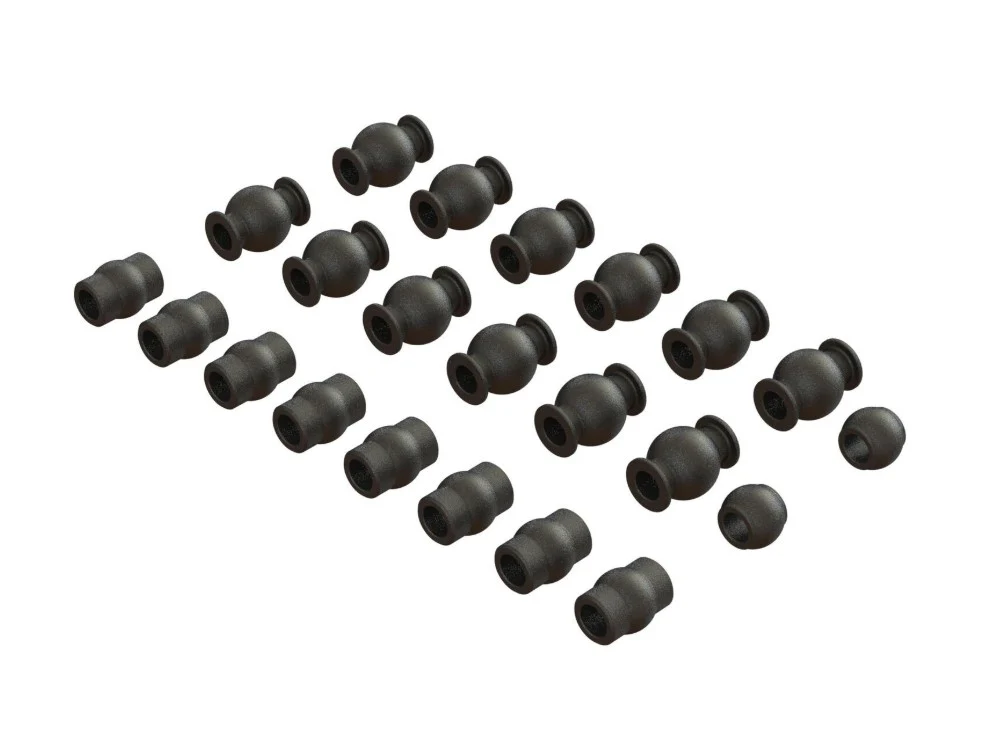 Arrma Steel Pivot Ball Set - 12x7mm 10x6mm