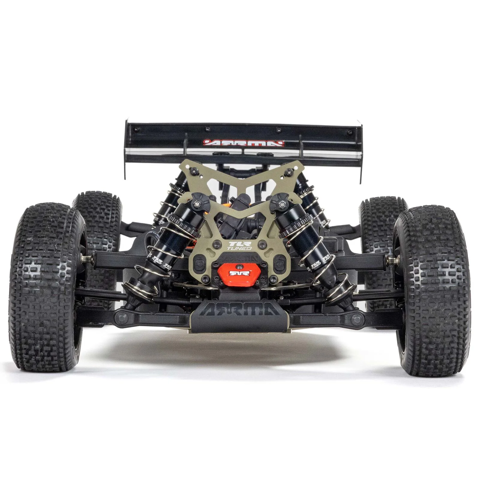 ARRMA 1/8 TLR Tuned TYPHON 6S 4WD BLX Buggy RTR, Red/Blue