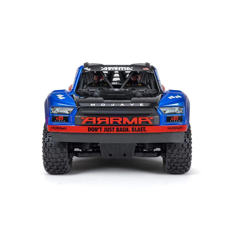 ARRMA MOJAVE 4X4 4S BLX 1/8th Scale Desert Truck Blu/Red