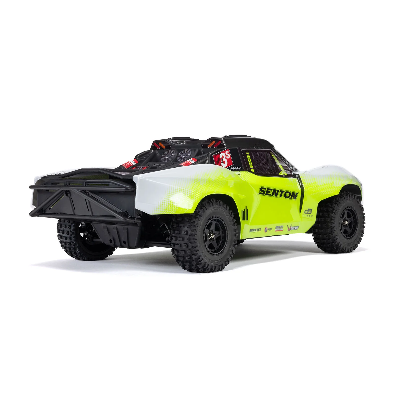 ARRMA 1/10 SENTON 223S BLX Brushless 4X4 Short Course Truck RTR with DSC, Yellow