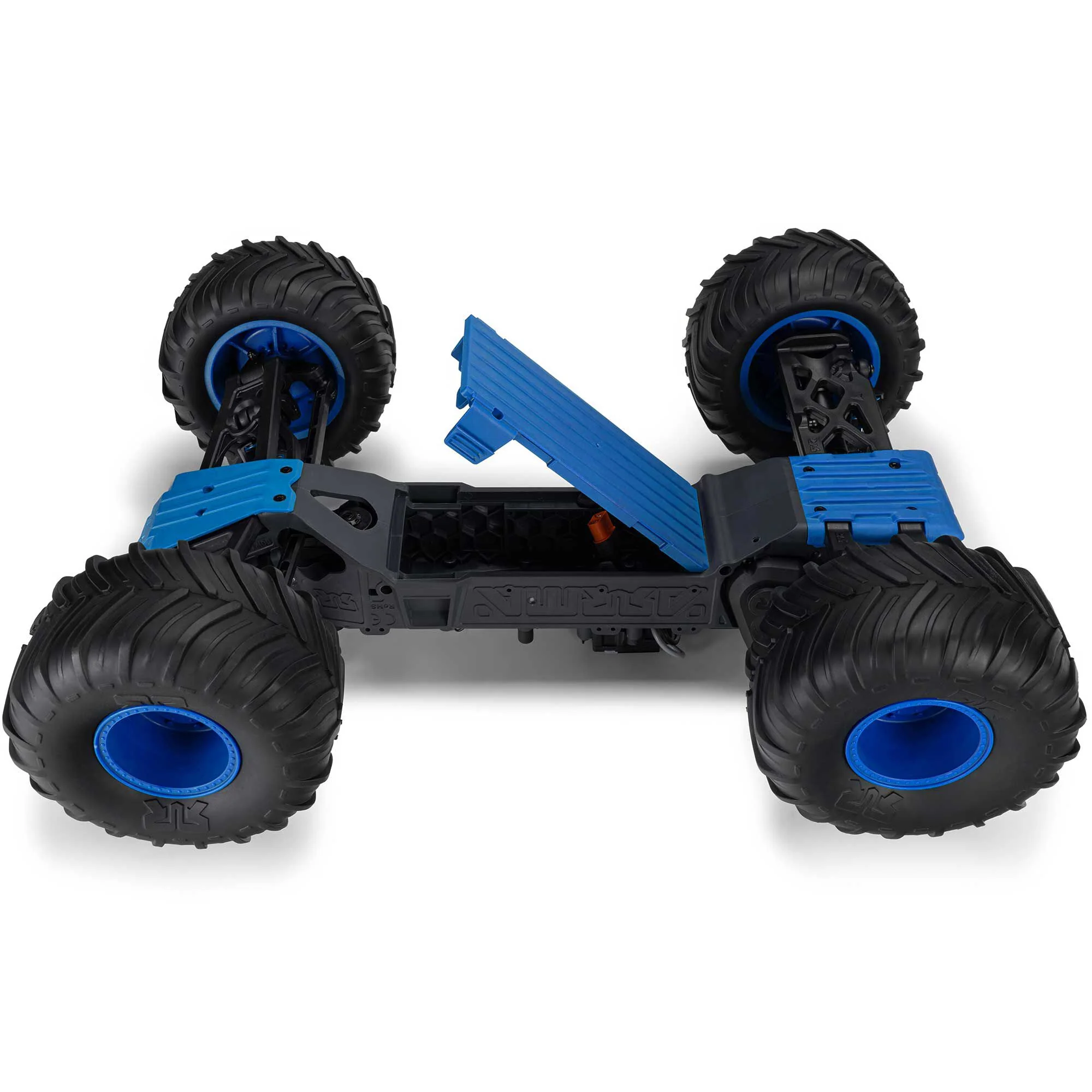 ARRMA 1/10 GORGON 2WD RTR Brushed Monster Truck (Battery & Charger Included), Blue