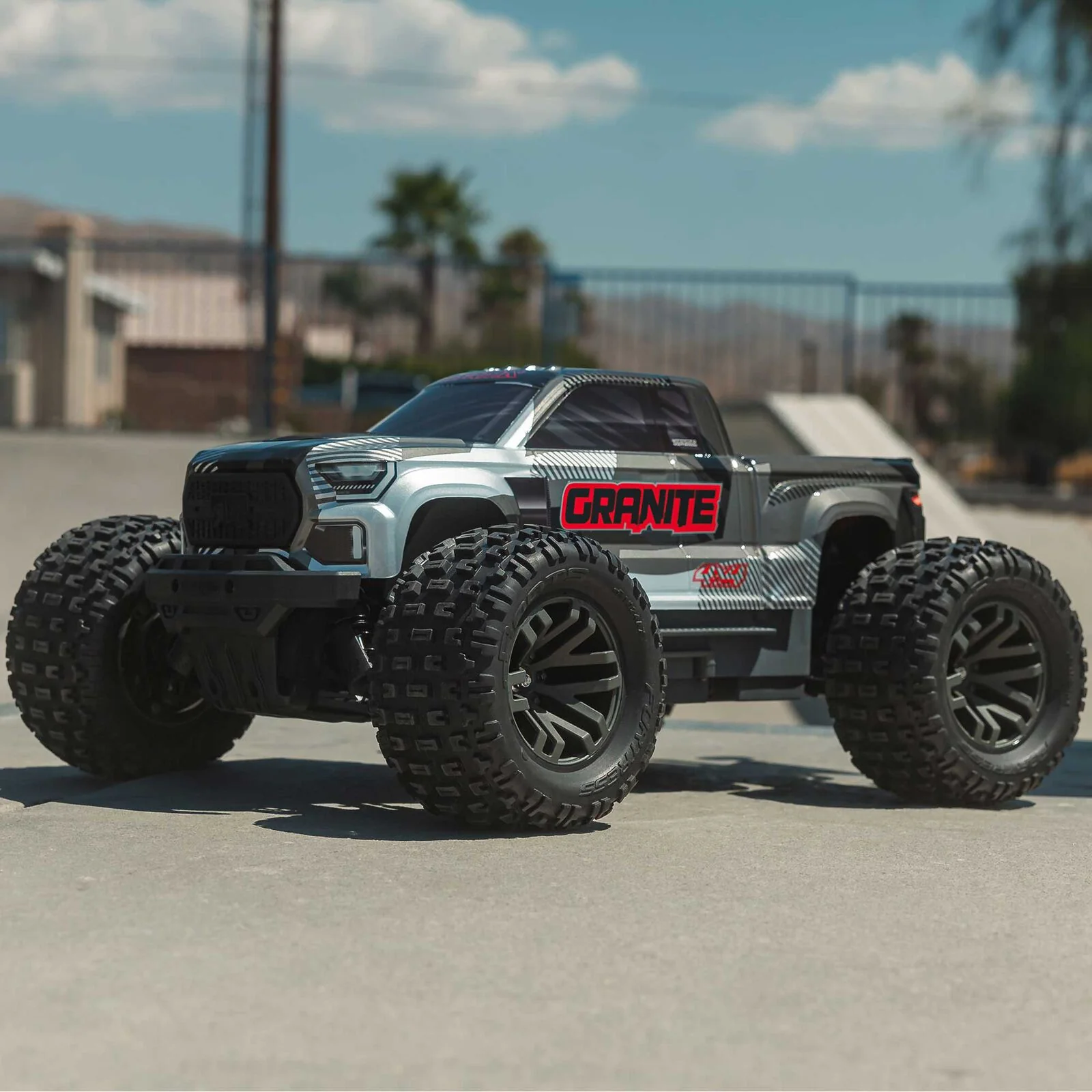 ARRMA 1/10 1/10 GRANITE 223S DSC 4X4 RTR Brushless Monster Truck, Blue