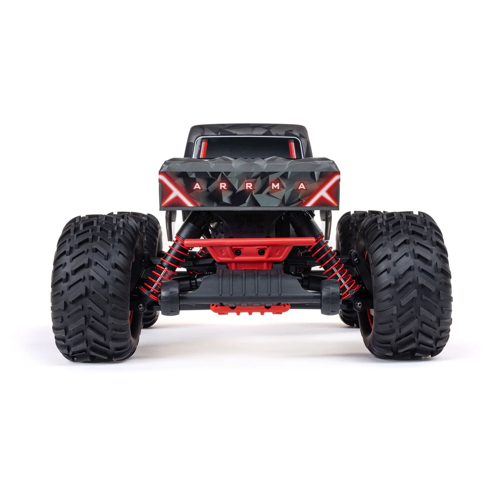ARRMA 1/10 QUAKE 223S DSC 2WD RTR Brushless Monster Truck, Red