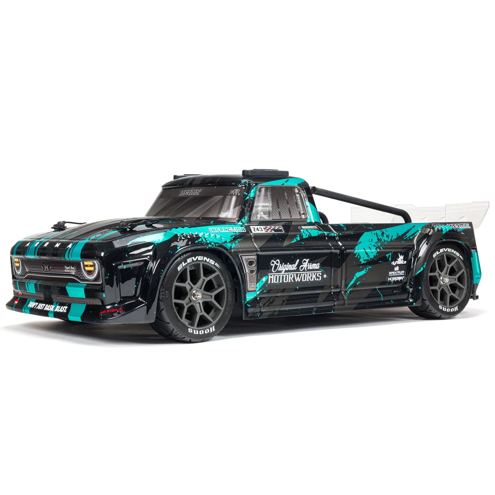 ARRMA 1/8 INFRACTION 3S 4X4 RTR Brushless All-Road Street Bash, Teal