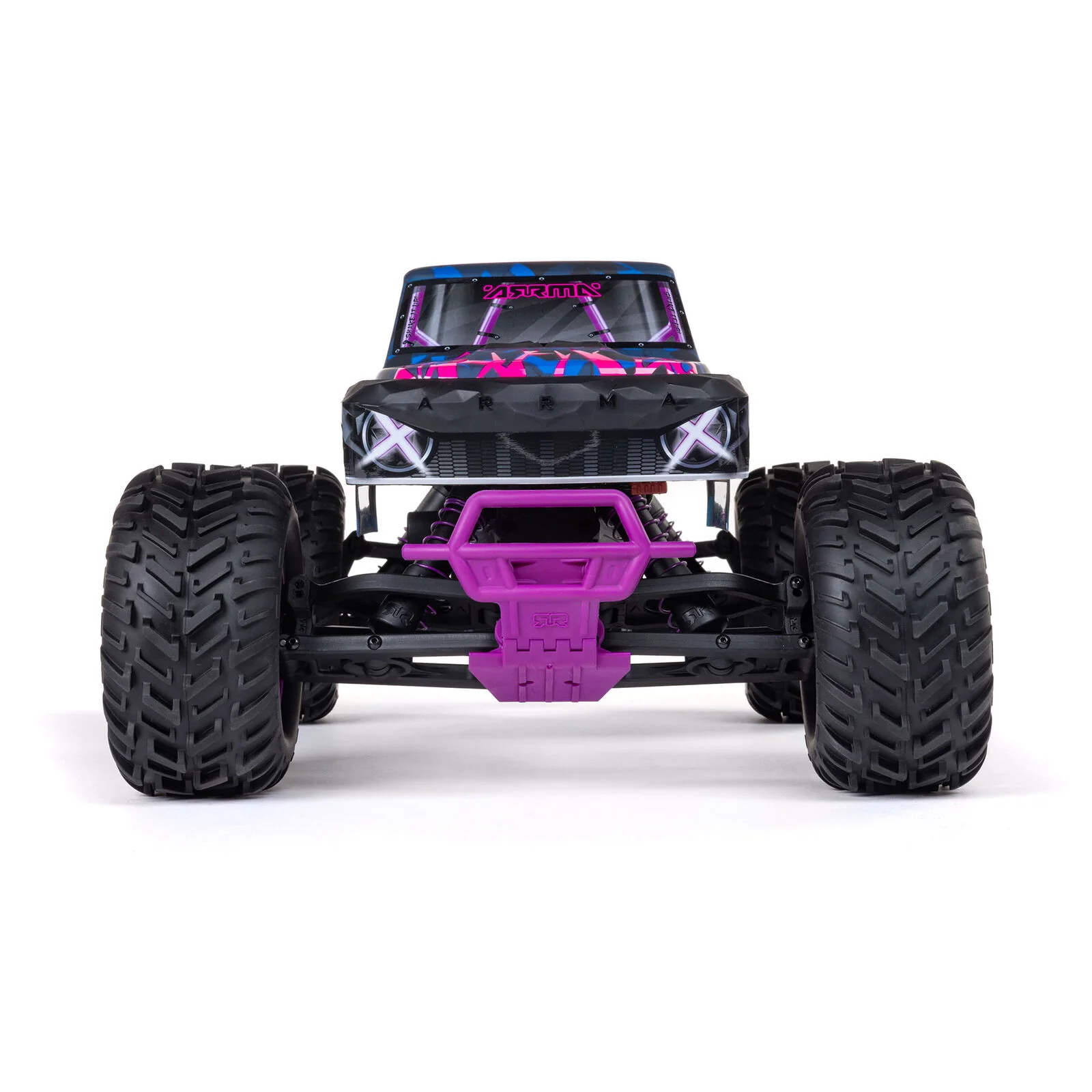 ARRMA 1/10 QUAKE 223S DSC 2WD RTR Brushless Monster Truck, Purple