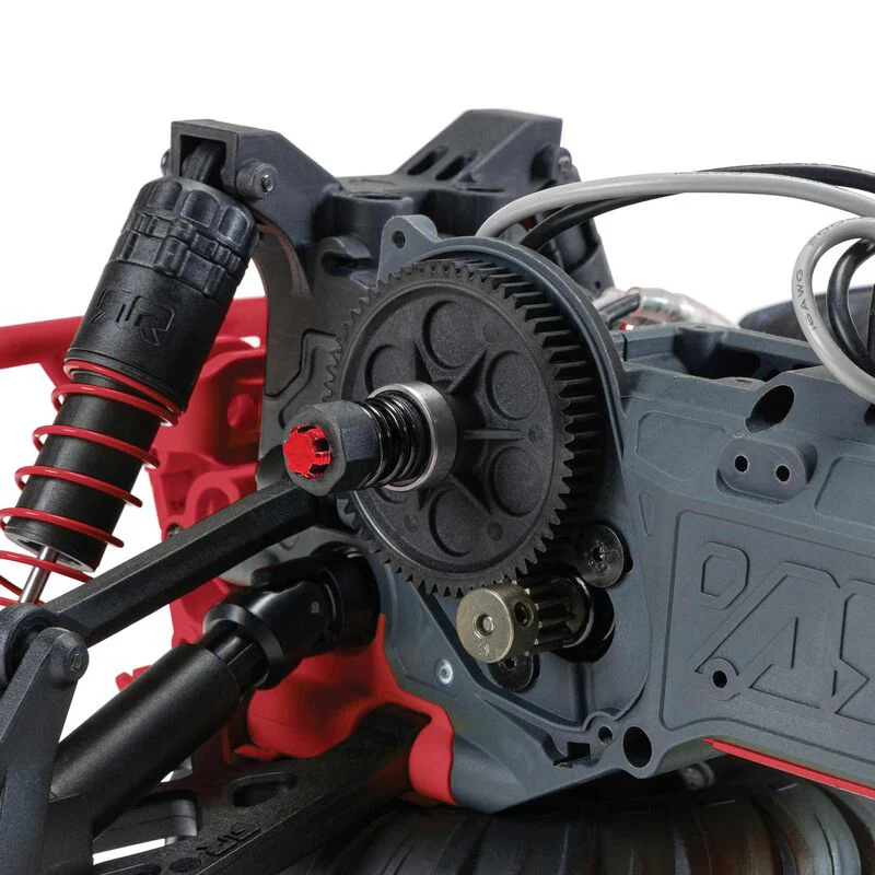 ARRMA GORGON 2wd MT 1/10 RTR Smart 3300 7C S120 USB Red