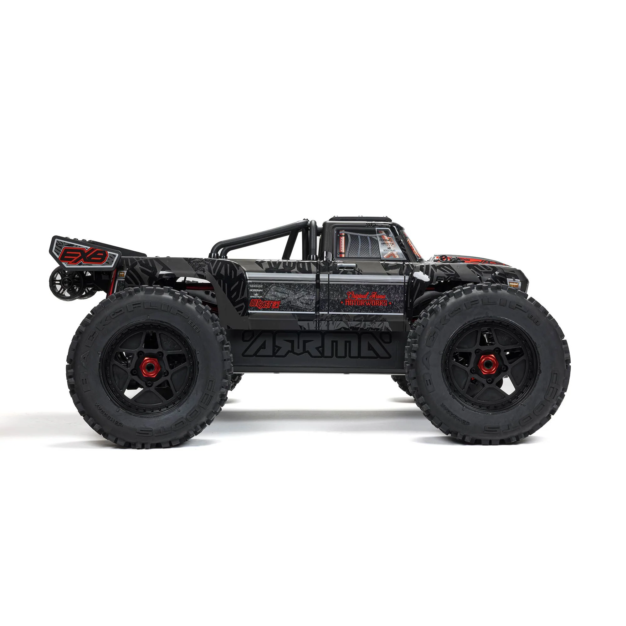 ARRMA OUTCAST 4X4 8S BLX 1/5 Stunt Truck Black
