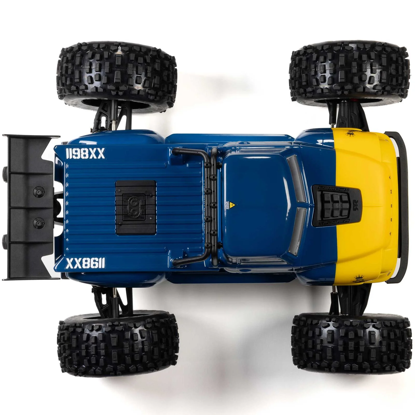 ARRRMA 1/8 NOTORIOUS 6S V6 4X4 BLX Brushless Stunt Truck RTR, Blue
