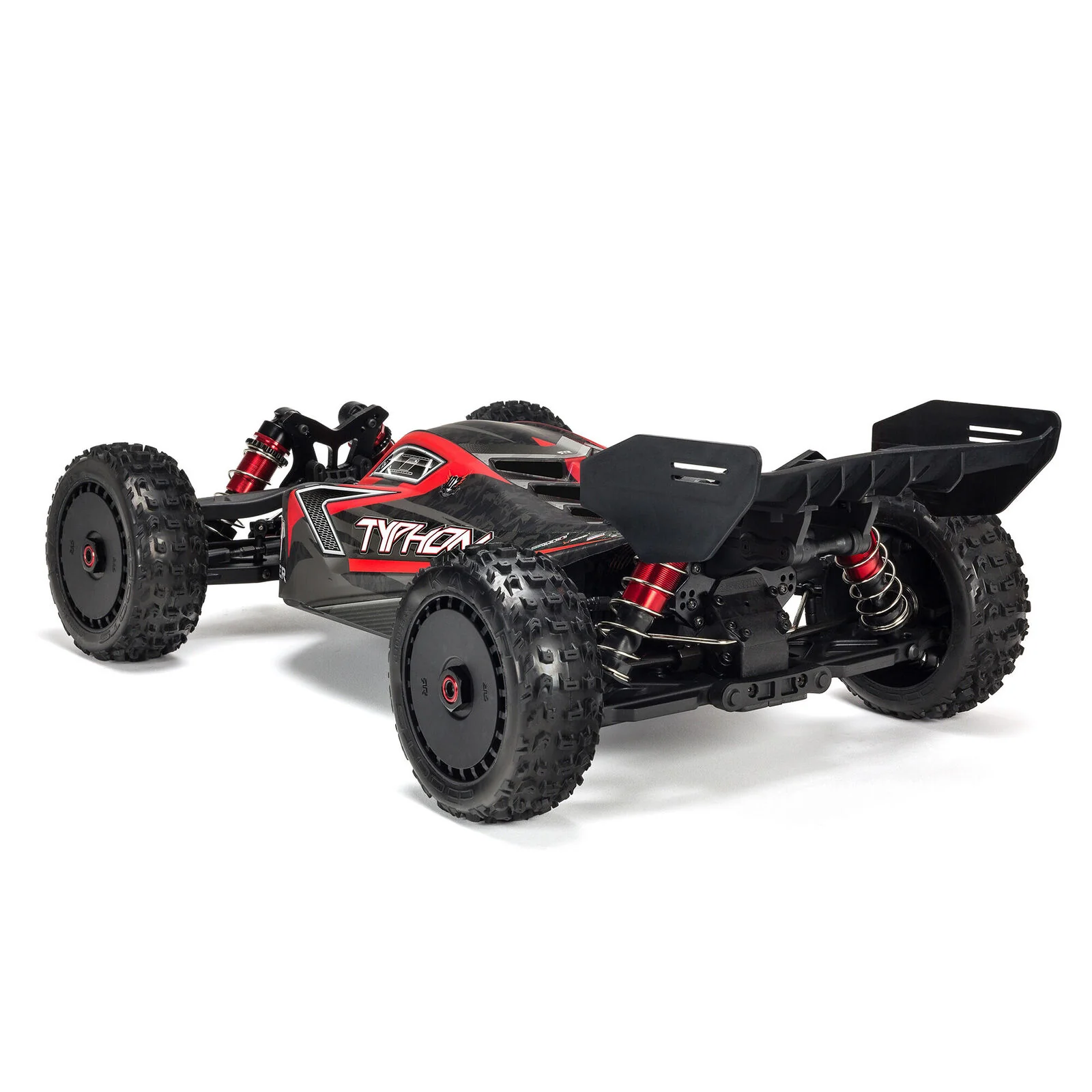 ARRMA 1/8 TYPHON 6S V5 4WD BLX Buggy with Spektrum Firma RTR, Black