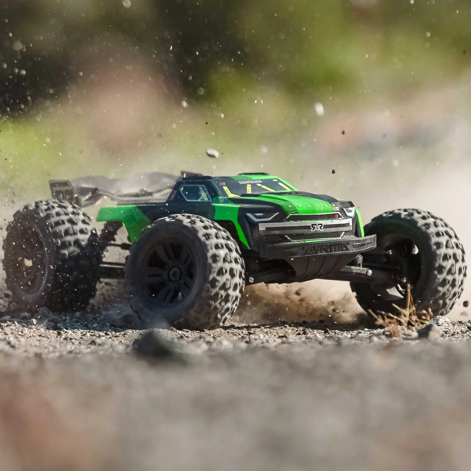 ARRMA 1/8 KRATON 4X4 6S BLX Brushless V6 Speed Truck RTR (Green/Black)