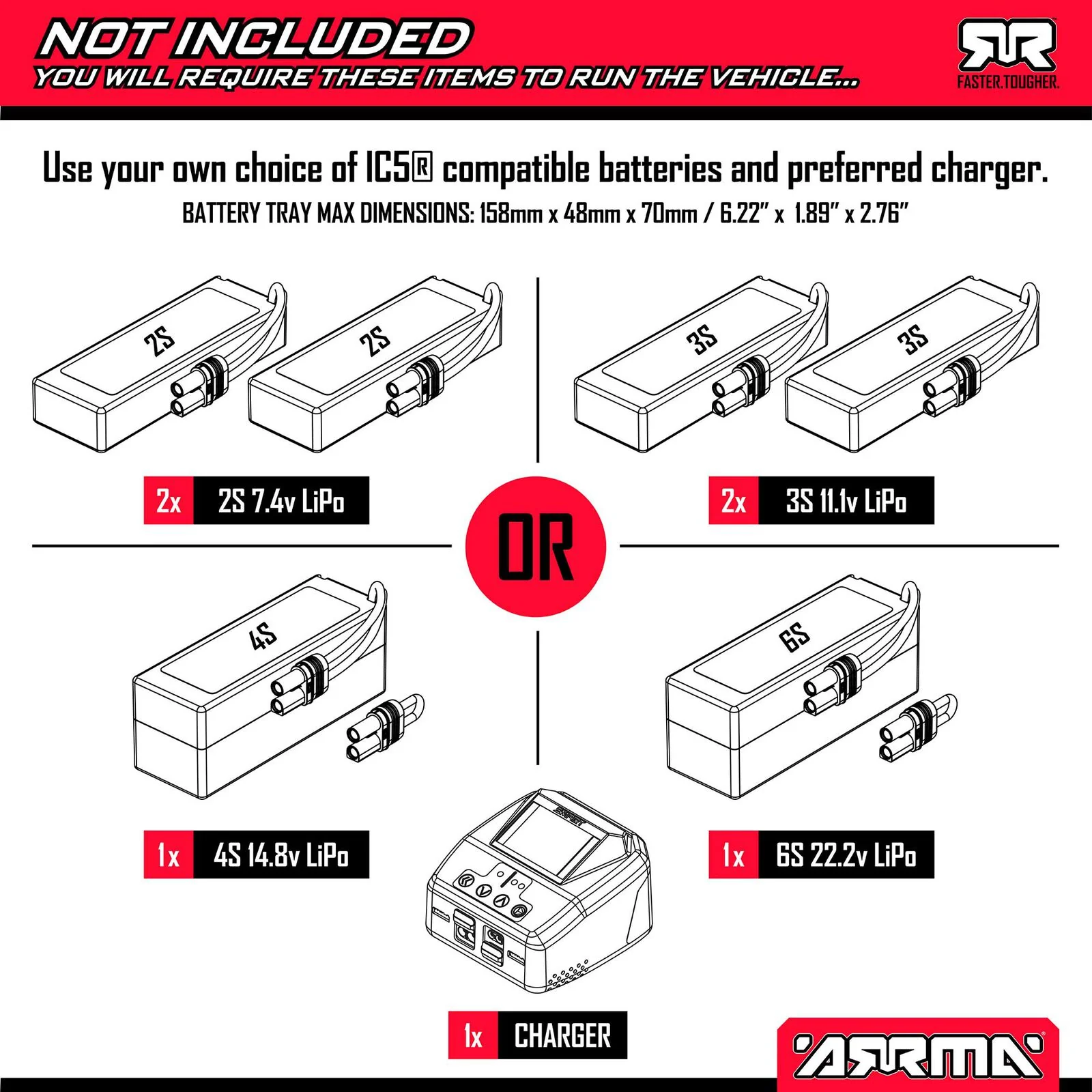 ARRMA Kraton 6S 1/8 EXB 4X4 RC Speed Monster Truck v.6