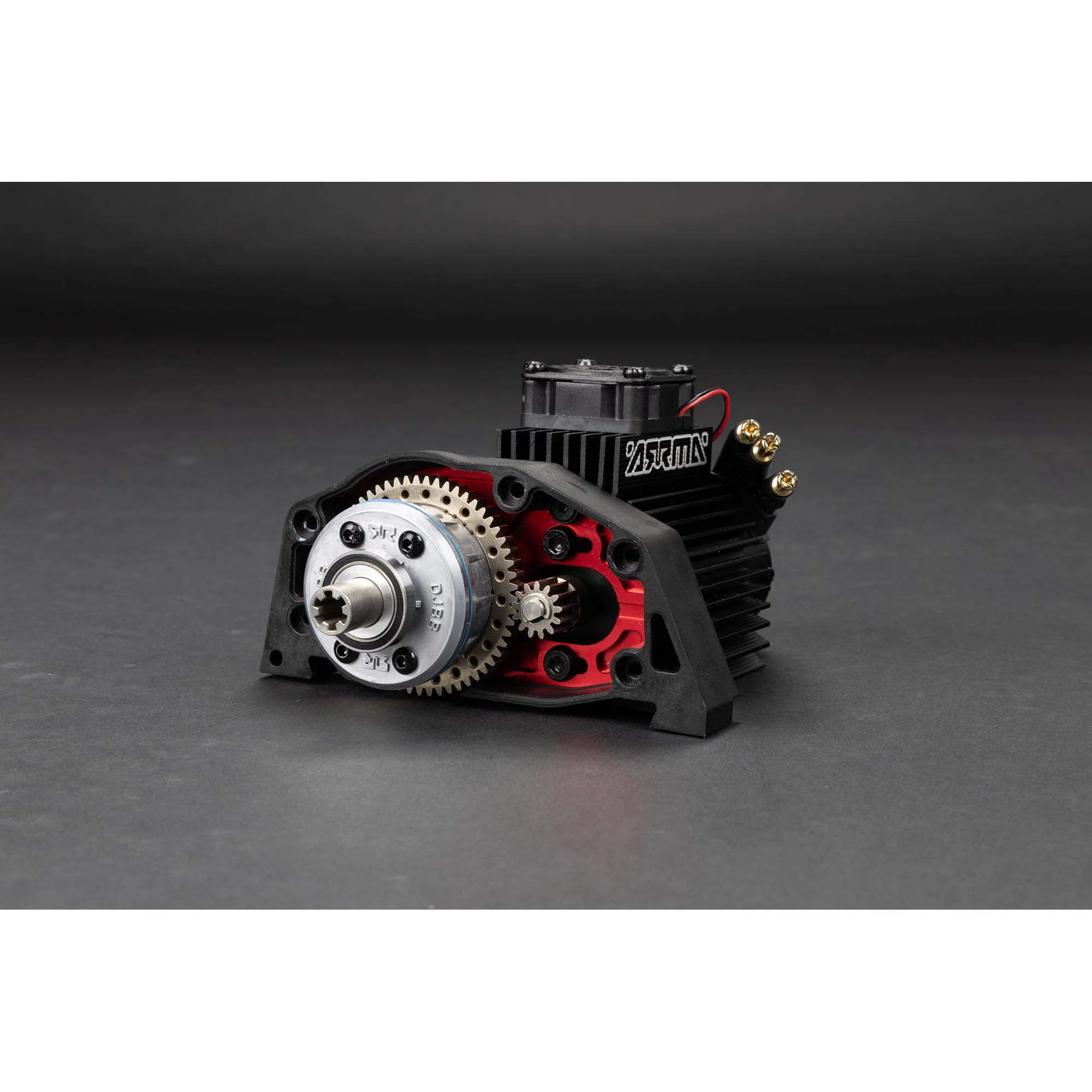 ARRMA MOJAVE 4X4 4S BLX 1/8th Scale Desert Trk White/Red