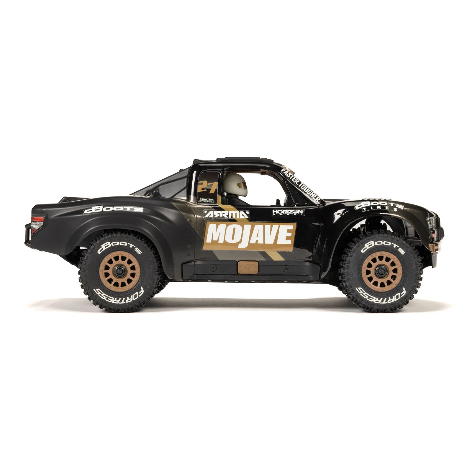 ARRMA Mojave Grom 223S BLX Brushless 4X4 Small Scale Desert Truck RTR, Black