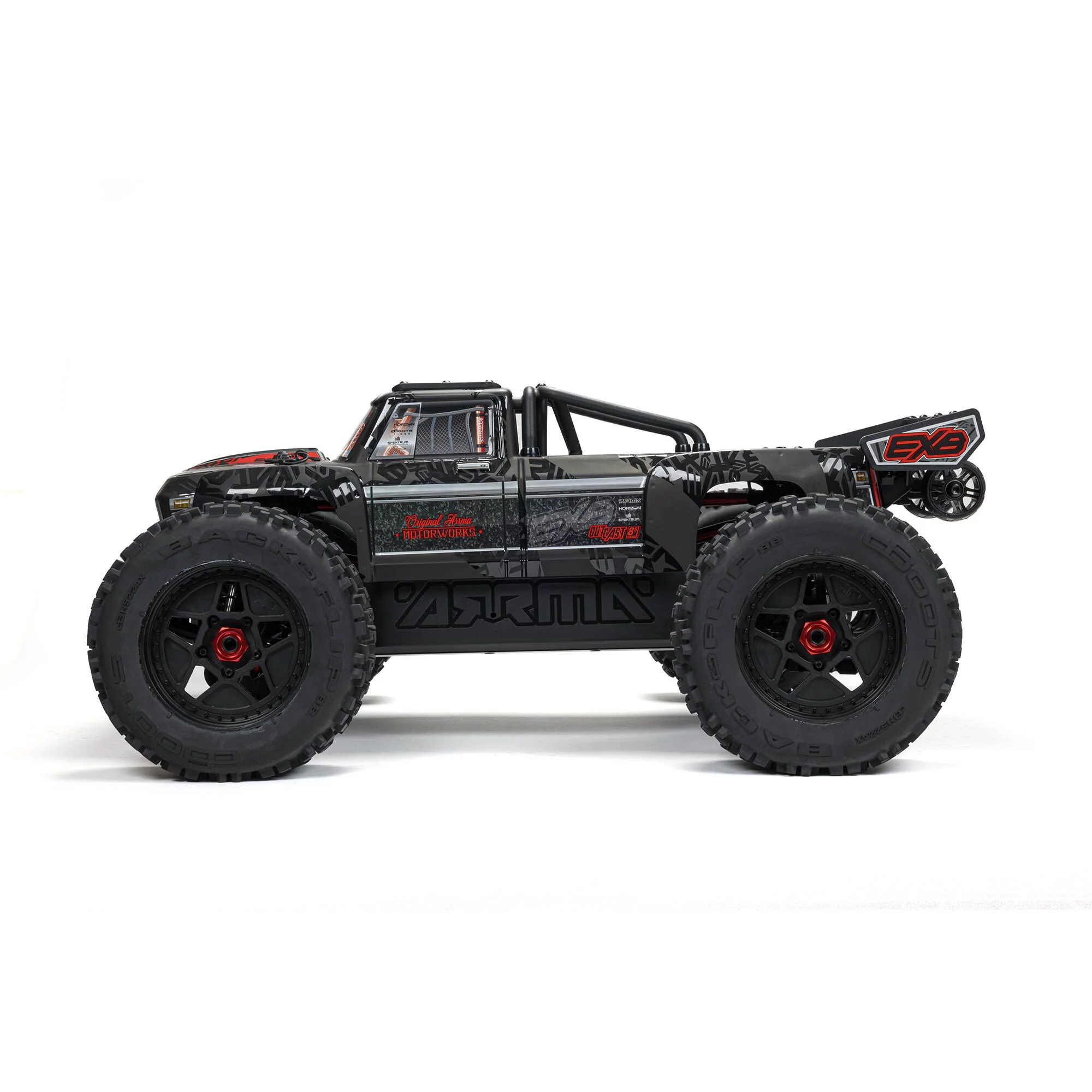 ARRMA OUTCAST 4X4 8S BLX 1/5 Stunt Truck Black