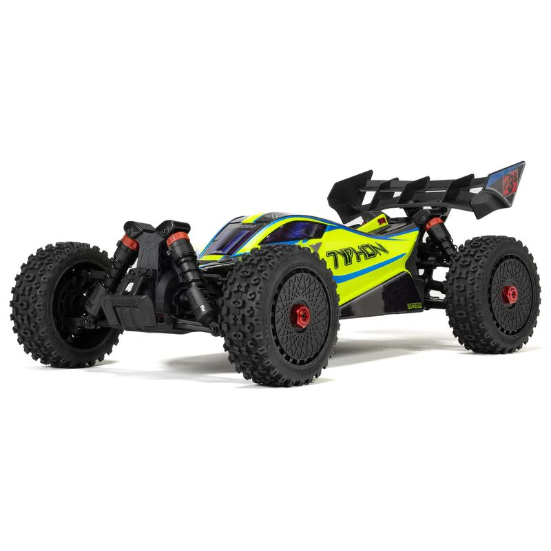 ARRMA 1/8 TYPHON 223S BLX Brushless 4X4 Buggy RTR with DSC, Yellow