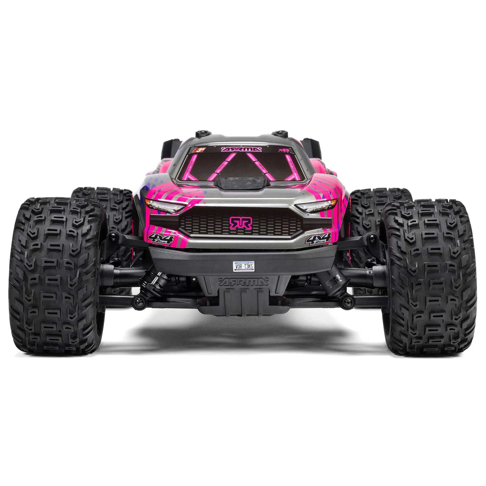 ARRMA 1/10 VORTEKS 223S DSC 4X4 RTR Brushless Stadium Truck, Purple