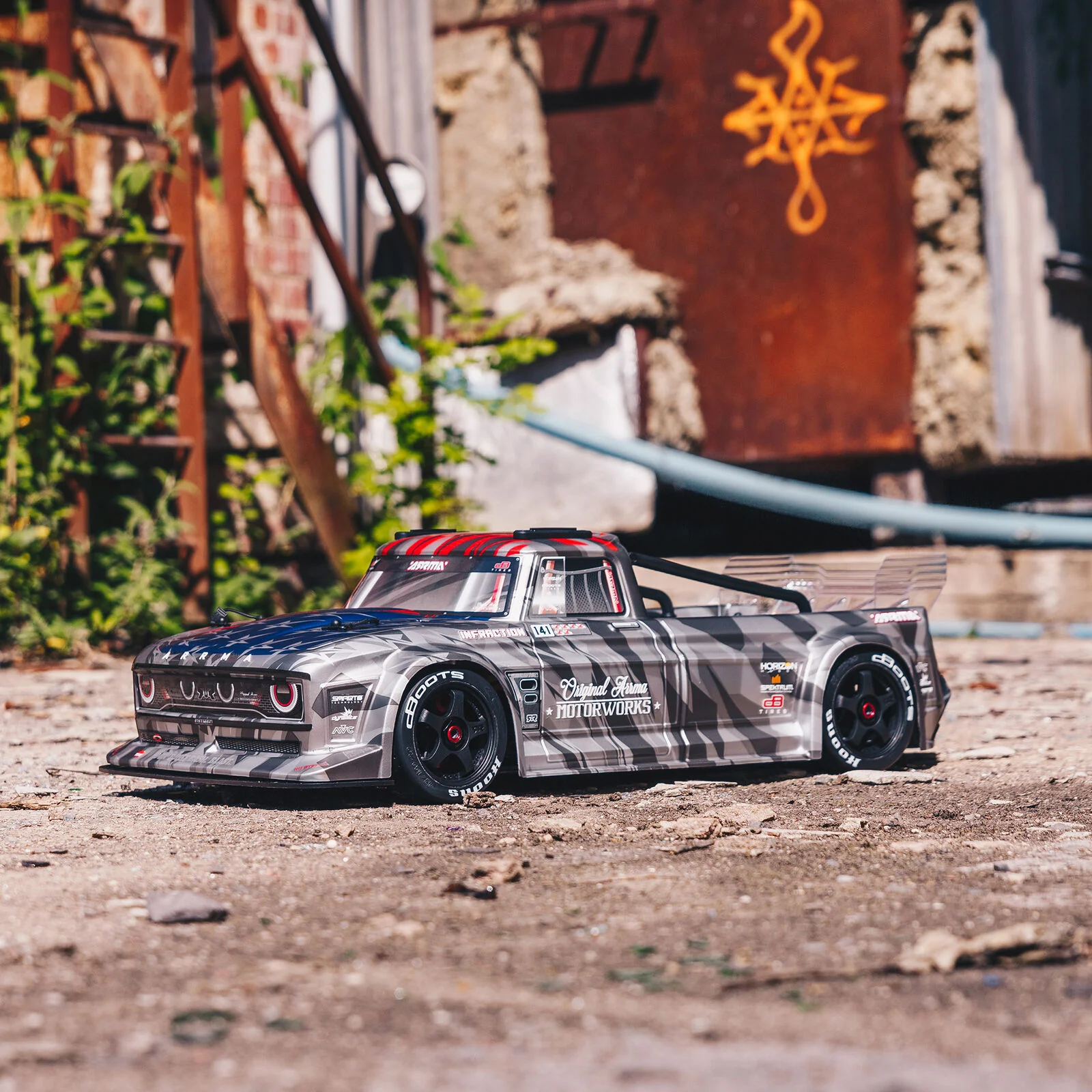 ARRMA 1/7 INFRACTION 6S BLX All-Road Truck RTR, Silver