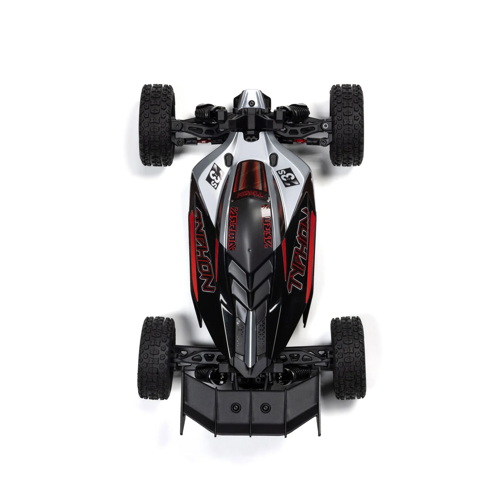 ARRMA Typhon Grom 223S BLX Brushless 4X4 Small Scale Buggy RTR, Silver No Battery or Charger
