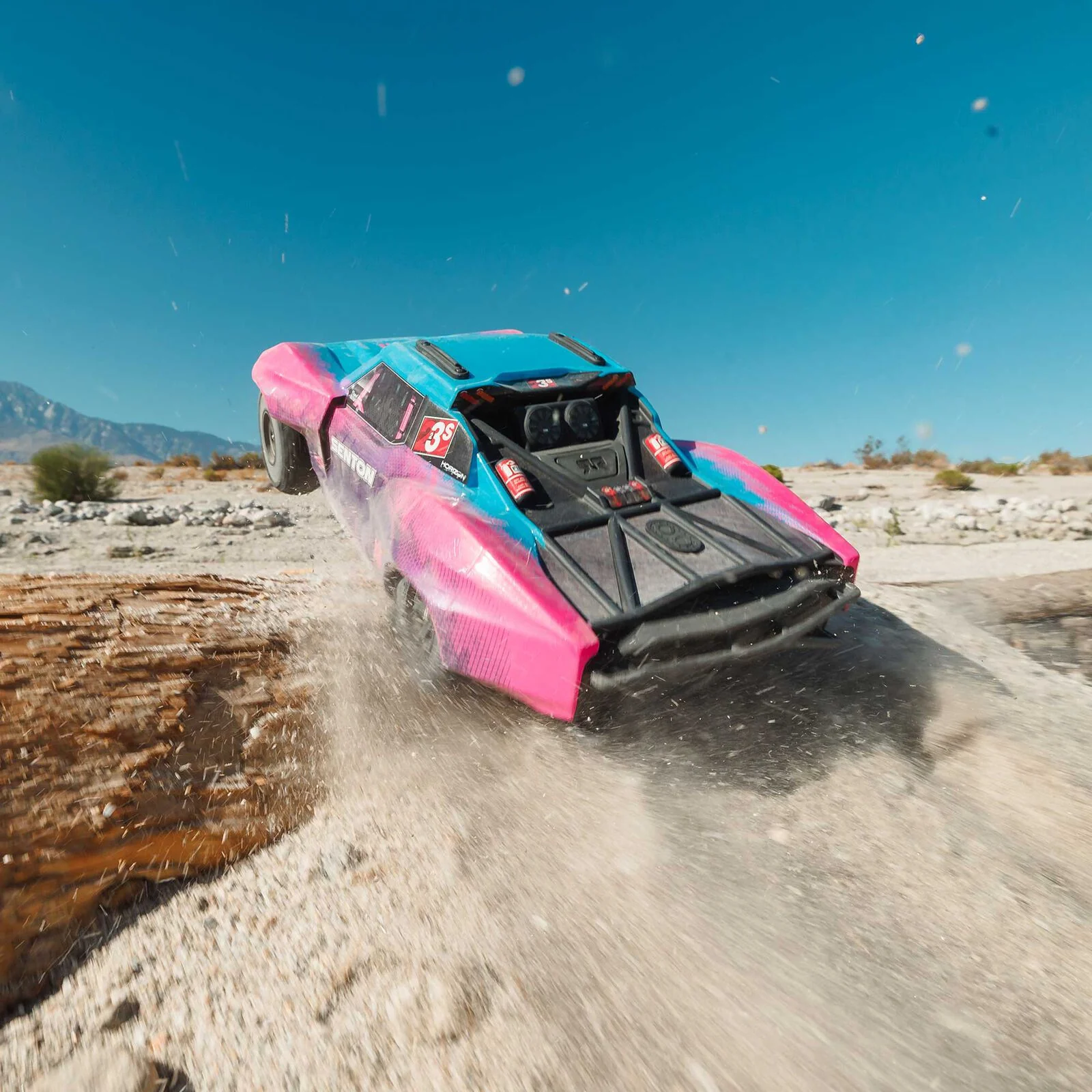 ARRMA 1/10 SENTON 223S BLX Brushless 4X4 Short Course Truck RTR with DSC, Blue