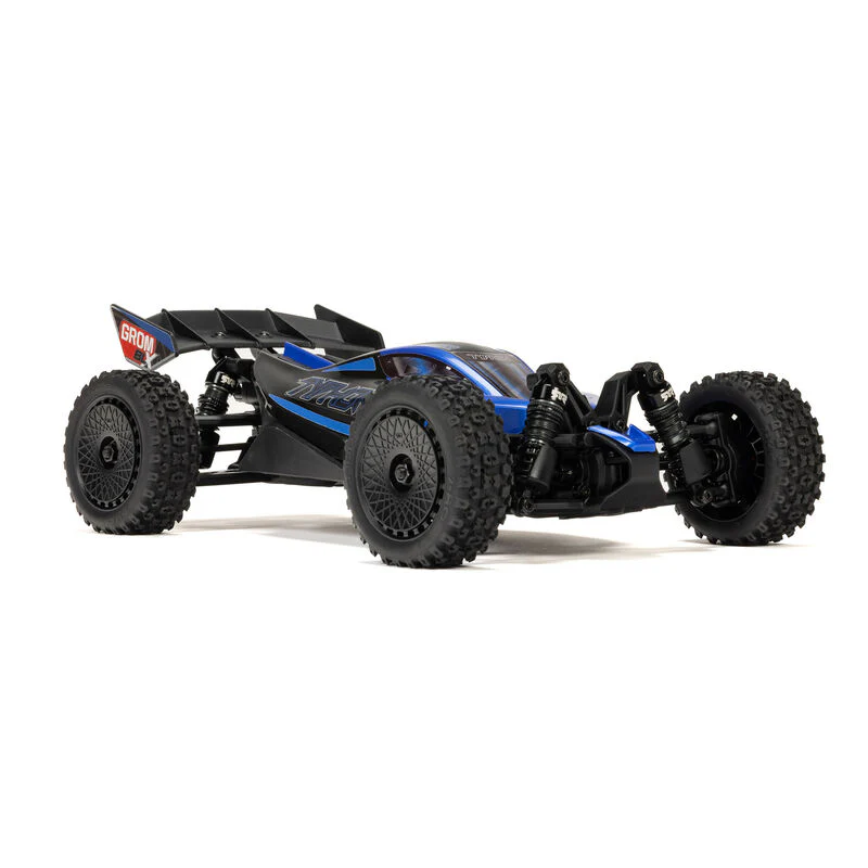 ARRMA TYPHON GROM 223S BLX Brushless 4X4 Small Scale Buggy RTR with Battery & Charger, Blue