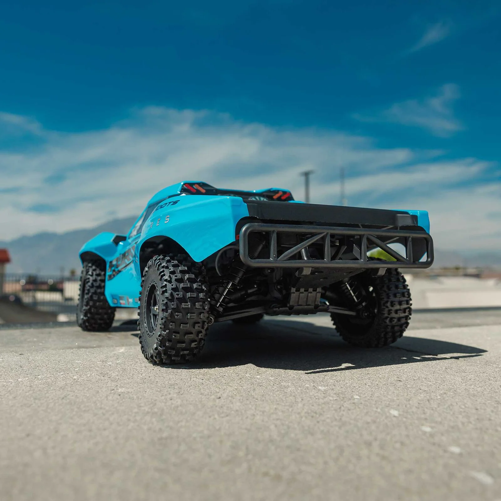 ARRMA 1/10 FURY MEGA 550 2WD Short Course Truck RTR with Battery & Charger, Blue