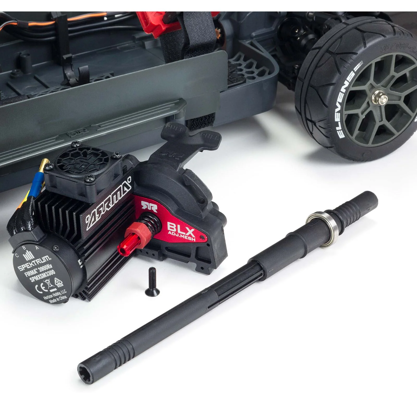 ARRMA 1/8 INFRACTION 3S 4X4 RTR Brushless All-Road Street Bash, Black/Gold