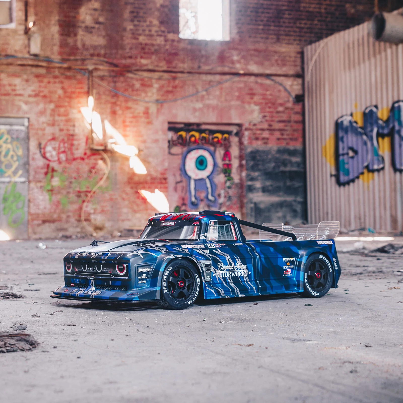 ARRMA 1/7 INFRACTION 6S BLX All-Road Truck RTR, Blue