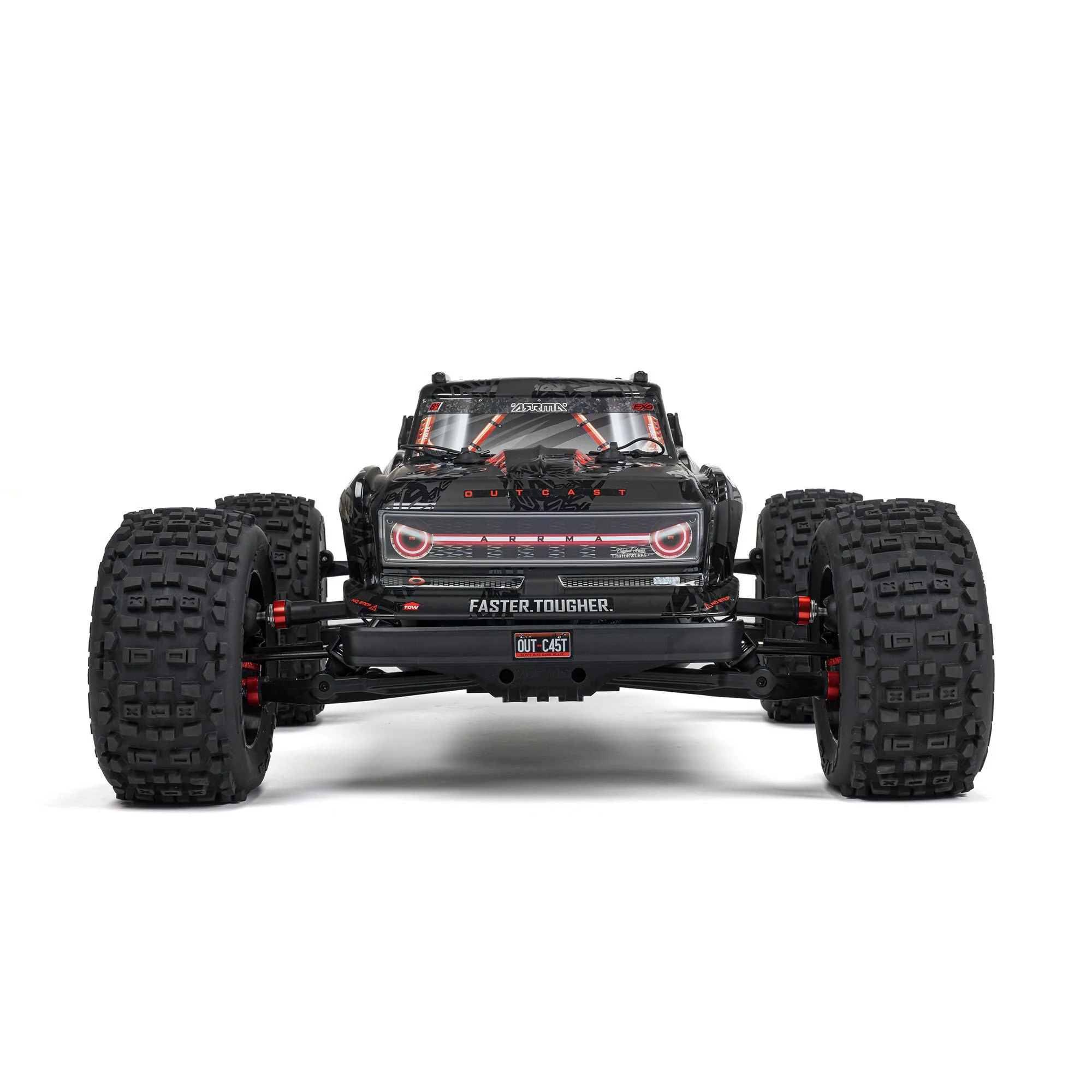 ARRMA OUTCAST 4X4 8S BLX 1/5 Stunt Truck Black