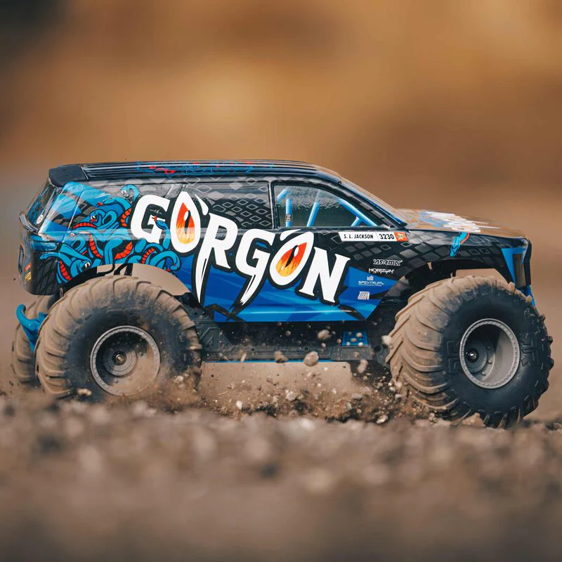 ARRMA 1/10 GORGON 4X2 MEGA 550 Brushed Monster Truck RTR