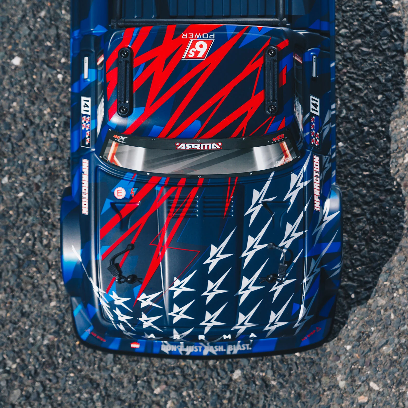 ARRMA 1/7 INFRACTION 6S BLX All-Road Truck RTR, Blue