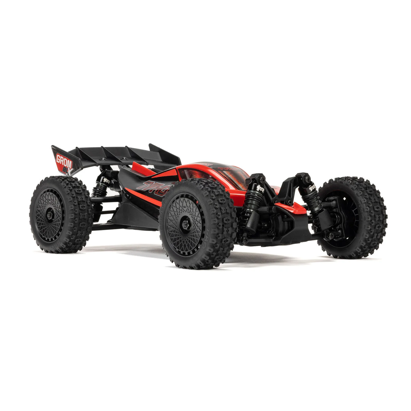 ARRMA TYPHON GROM 223S BLX Brushless 4X4 Small Scale Buggy RTR with Battery & Charger, Red