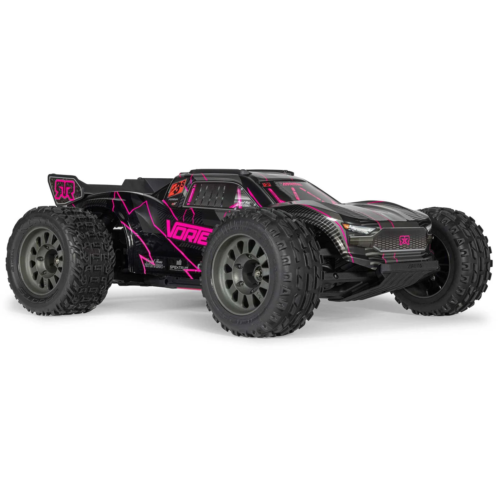 ARRMA 	1/10 VORTEKS 223S DSC 2WD RTR Brushless Stadium Truck, Pink