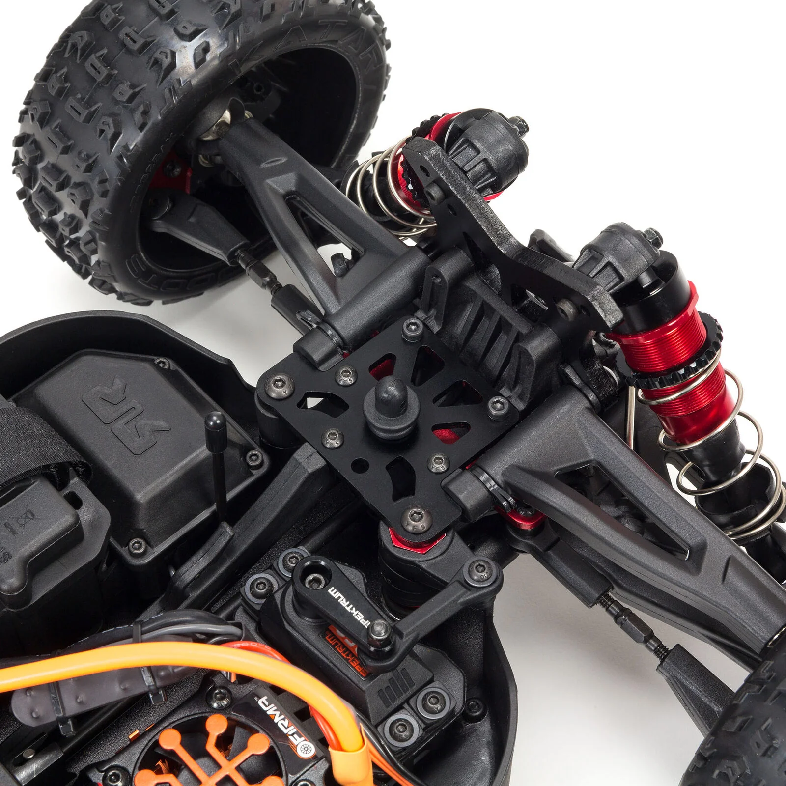 ARRMA 1/8 TYPHON 6S V5 4WD BLX Buggy with Spektrum Firma RTR, Black