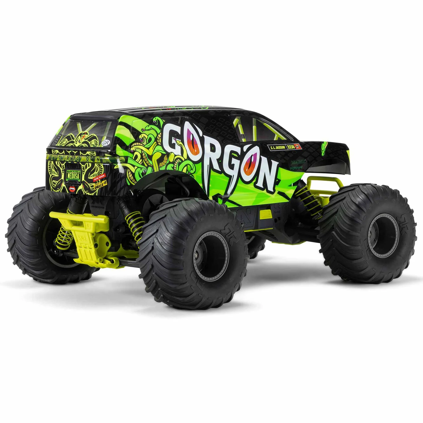 ARRMA GORGON 2wd MT1/10 RTR Smart 3300 7C S120 USB Yellow