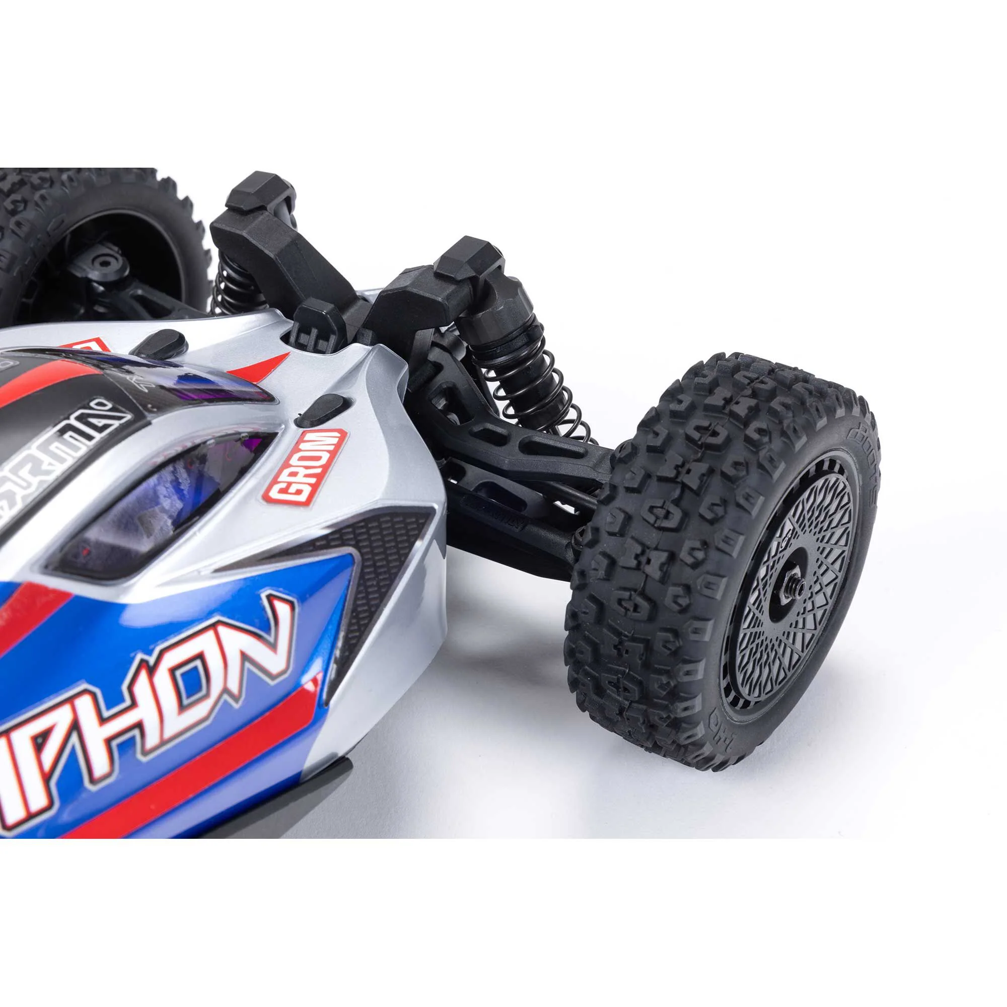 ARRMA TYPHON GROM 4x4 SMART Small Scale Buggy Blue/Silver