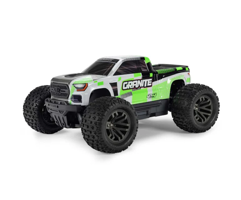 Arrma 1/10 GRANITE 4X4 RTR Brushed Monster Truck, Green
