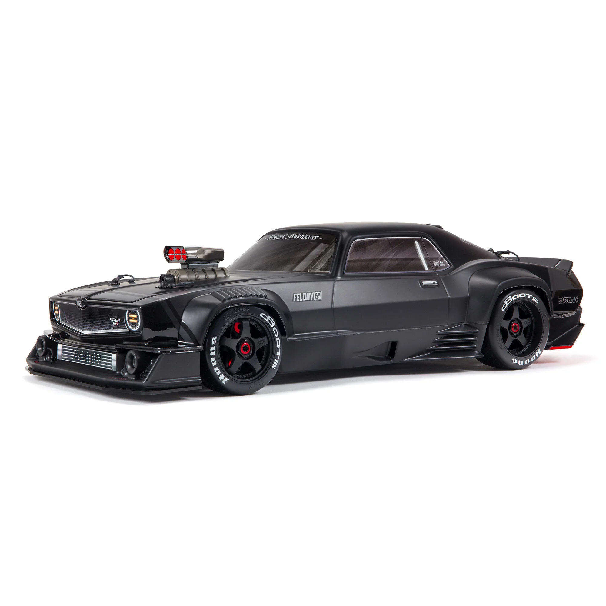 ARRMA 1/7 FELONY 6S BLX Street Bash All-Road Muscle Car RTR, Black
