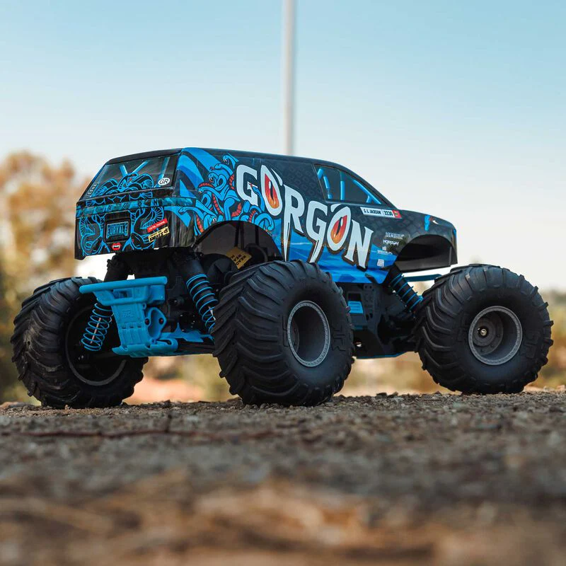 ARRMA 1/10 GORGON 4X2 MEGA 550 Brushed Monster Truck RTR