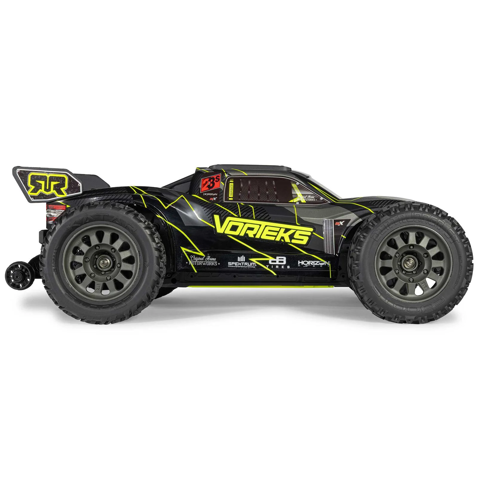 ARRMA 1/10 VORTEKS 223S DSC 2WD RTR Brushless Stadium Truck, Yellow