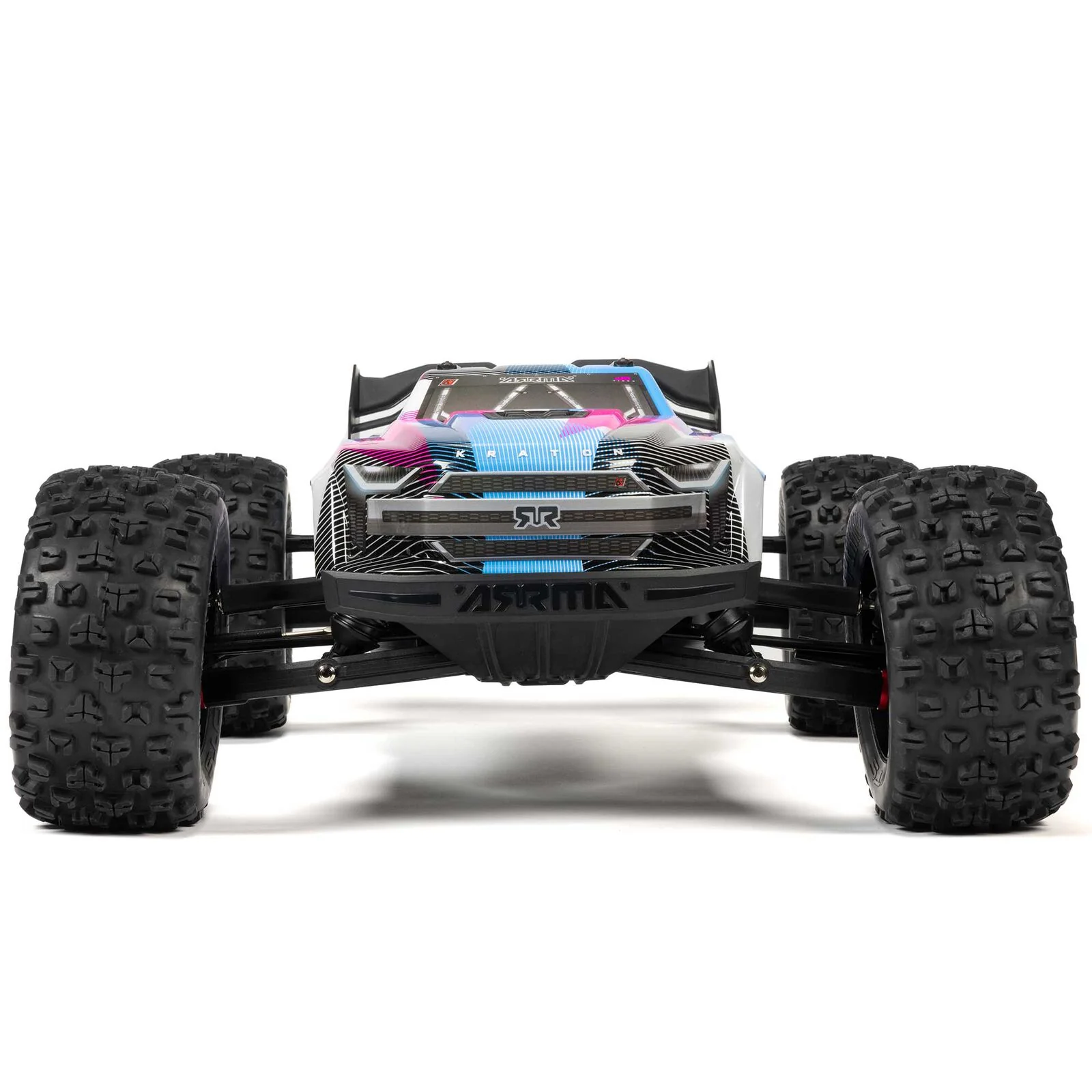 ARRMA 1/8 KRATON 6S 4X4 RTR Brushless Speed Truck, Blue/Pink
