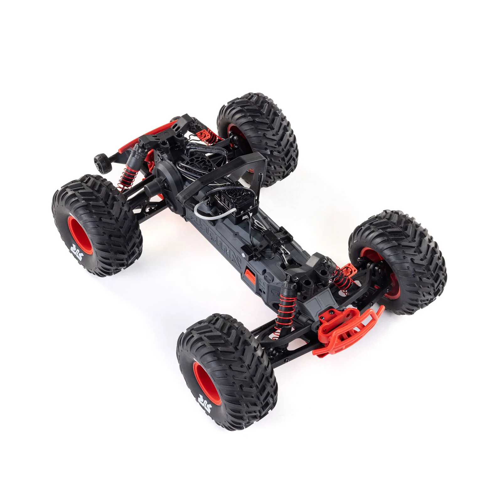 ARRMA 1/10 QUAKE 223S DSC 2WD RTR Brushless Monster Truck, Red