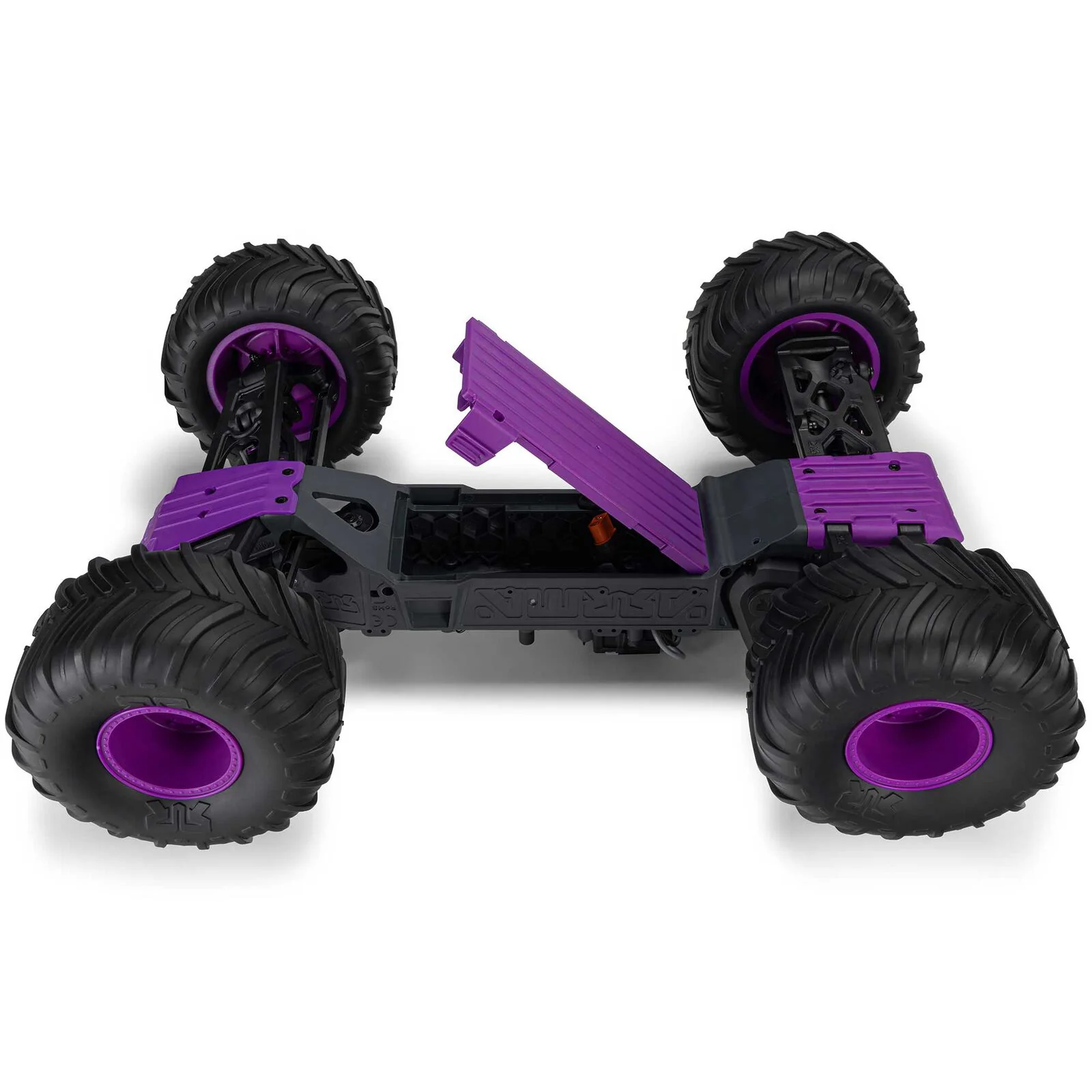 ARRMA 1/10 GORGON 2WD RTR Brushed Monster Truck (Battery & Charger Included), Purple