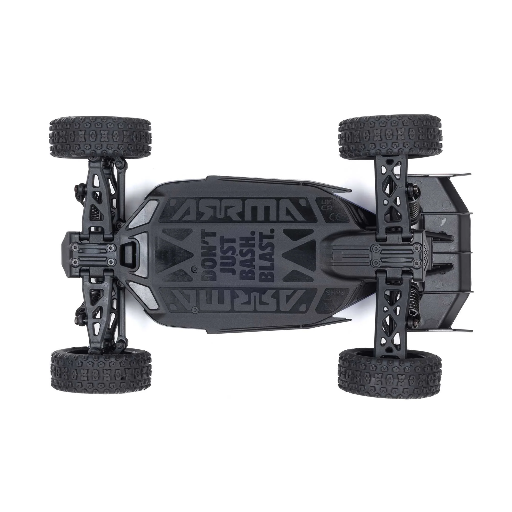 ARRMA TYPHON GROM 4x4 SMART Small Scale Buggy Blue/Silver