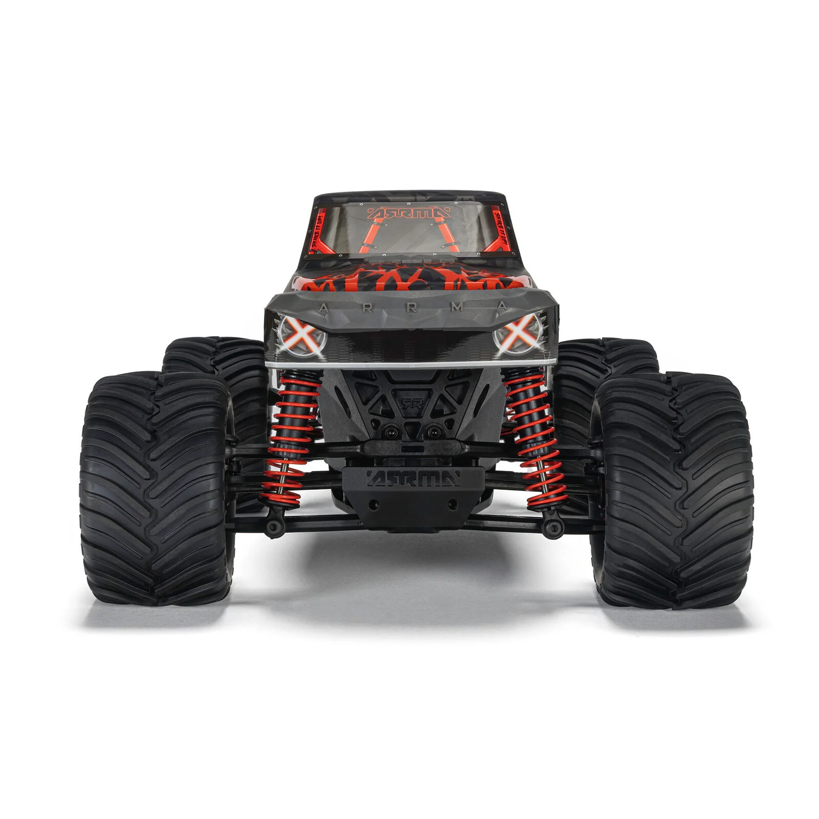 ARRMA 1/16 QUAKE GROM 4X4 RTR Brushed Monster Truck, Red