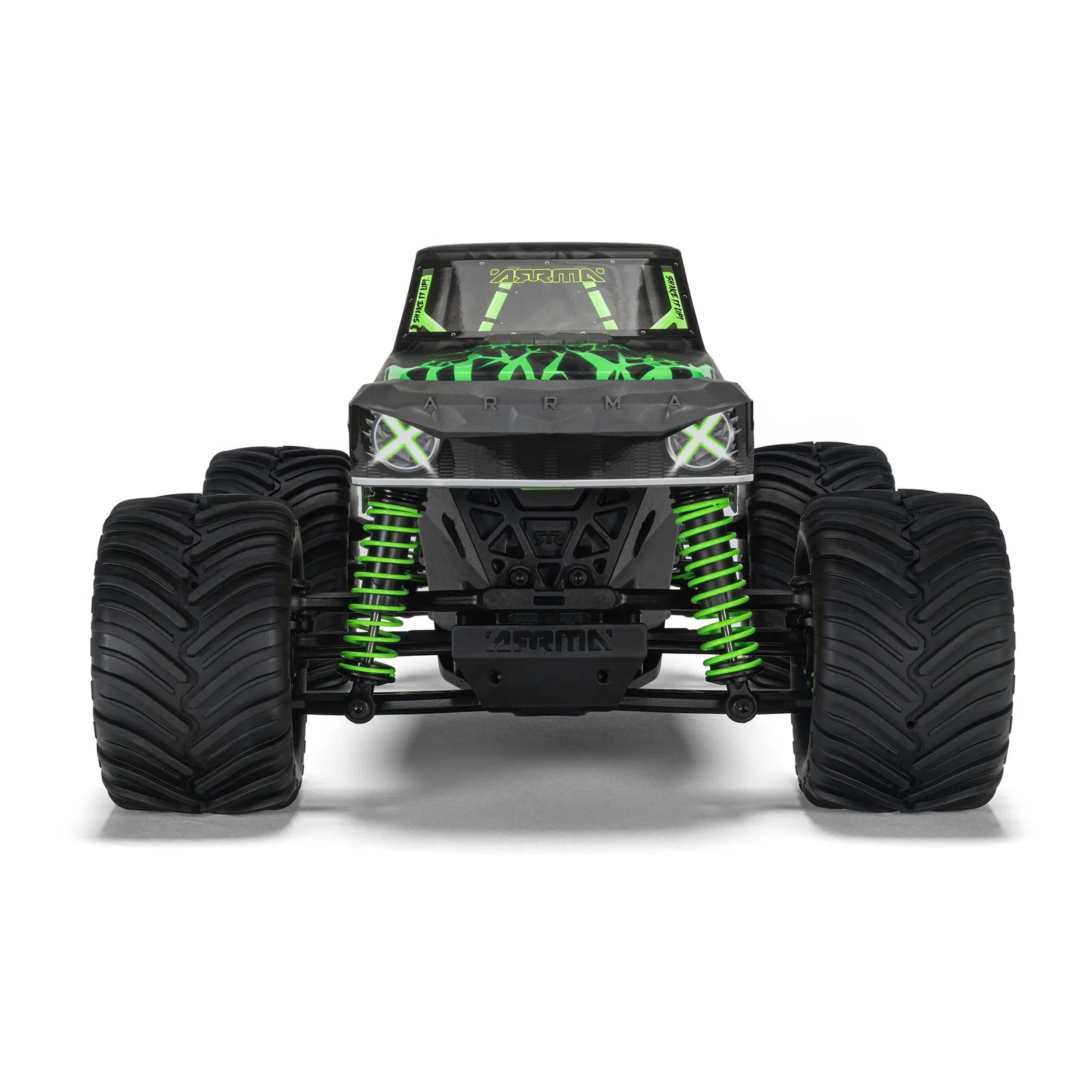 ARRMA 1/16 QUAKE GROM 4X4 RTR Brushed Monster Truck, Green
