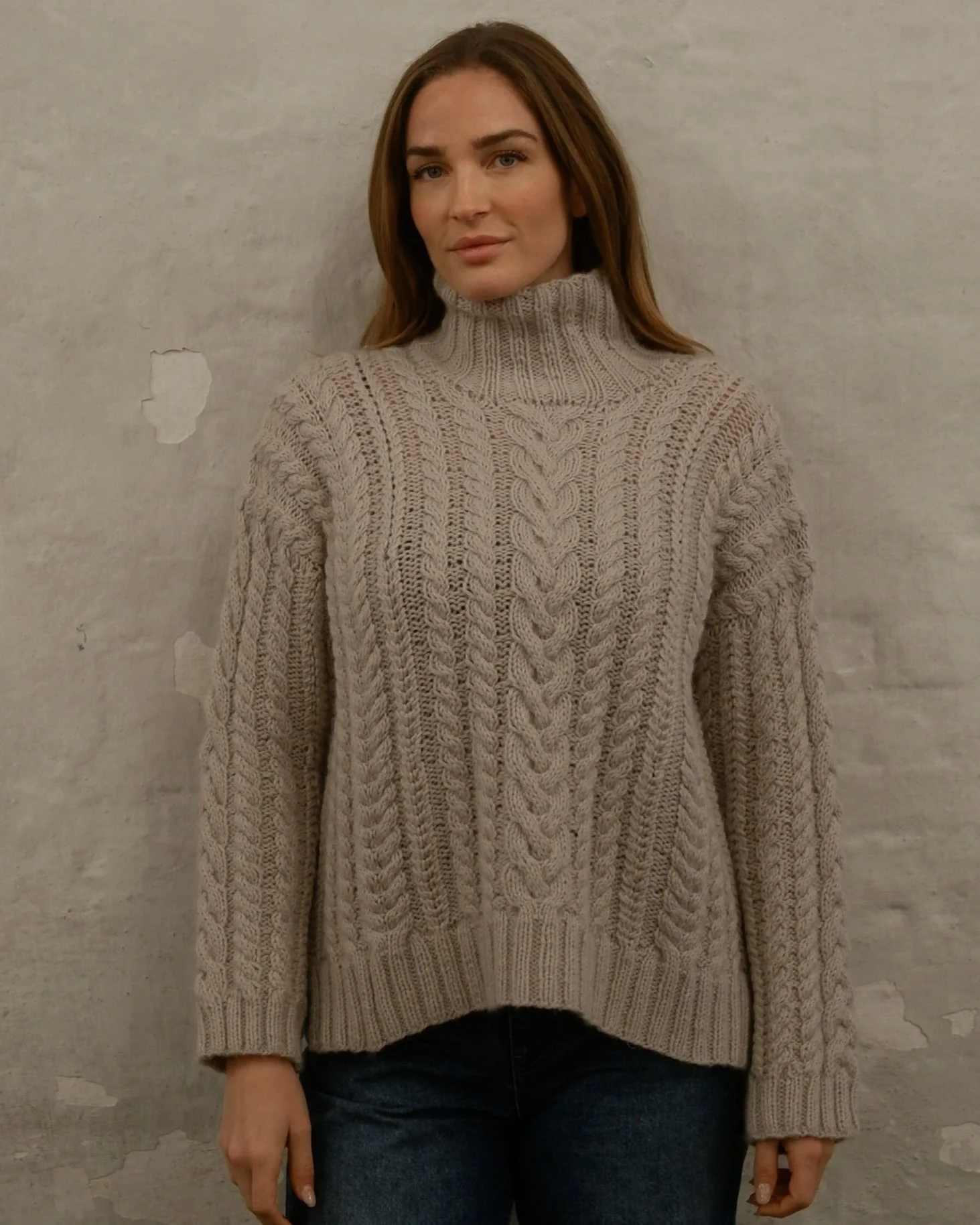 Chunky Cable Sweater