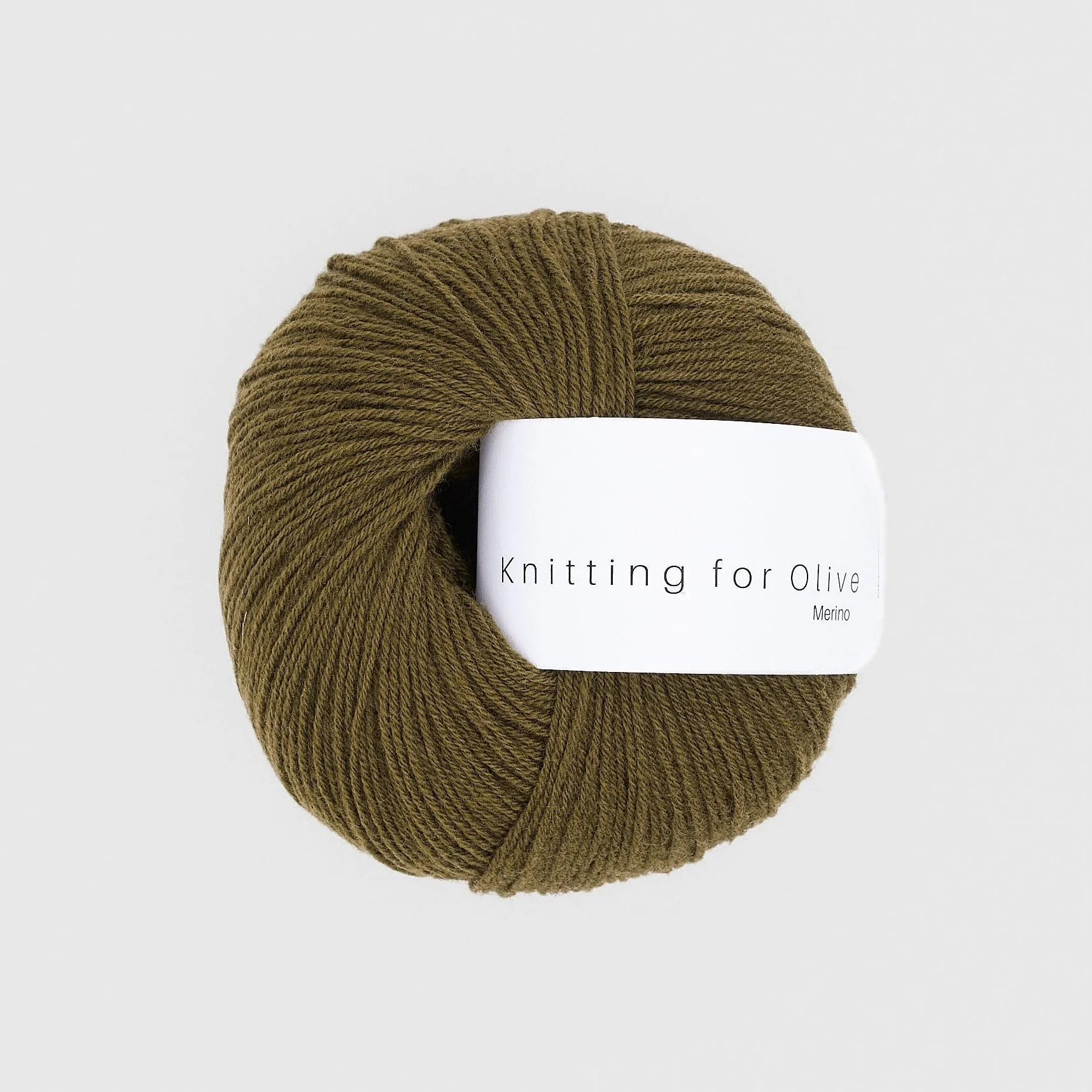 Knitting for Olive Merino - Green Ocher
